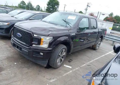 2019 Ford F-150 Xl from USA, damaged, VIN 1FTEW1CP4KFA52203